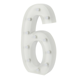 6 Marquee Numbers