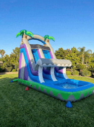 17 Foot Tropical Water Slide
