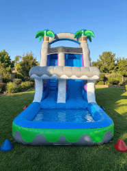 Water20slide202 1772973047 17 Foot Tropical Water Slide